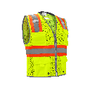 6-Pocket Surveyor's Vest Lime