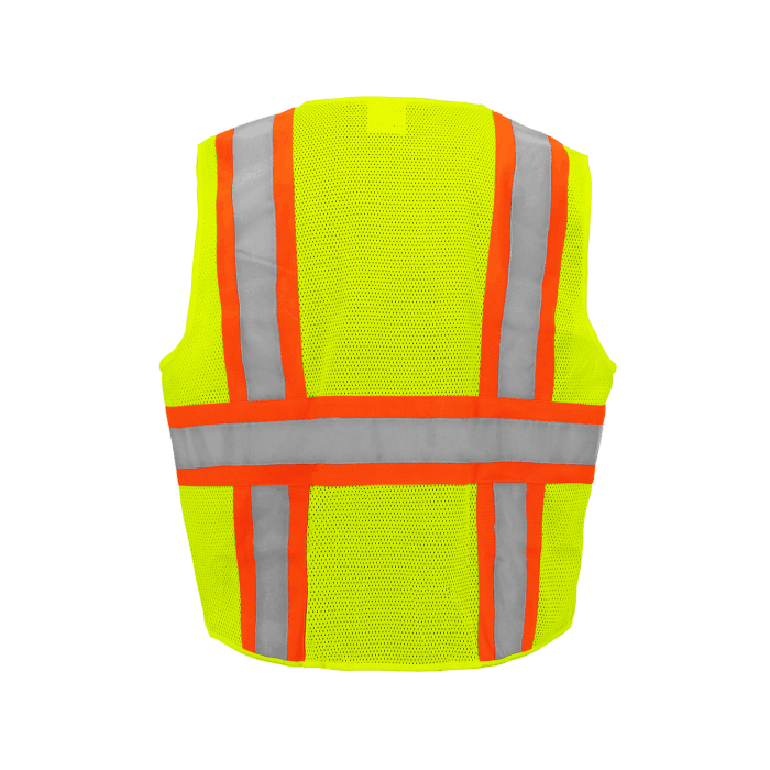 High Viz Mesh Lime Vest