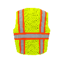 High Viz Mesh Lime Vest