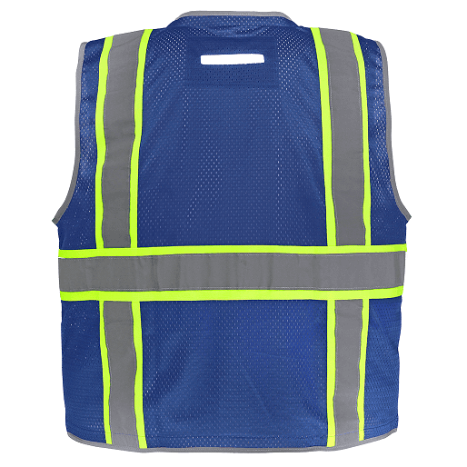 6-Pocket Surveyor's Vest Blue