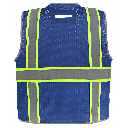 6-Pocket Surveyor's Vest Blue