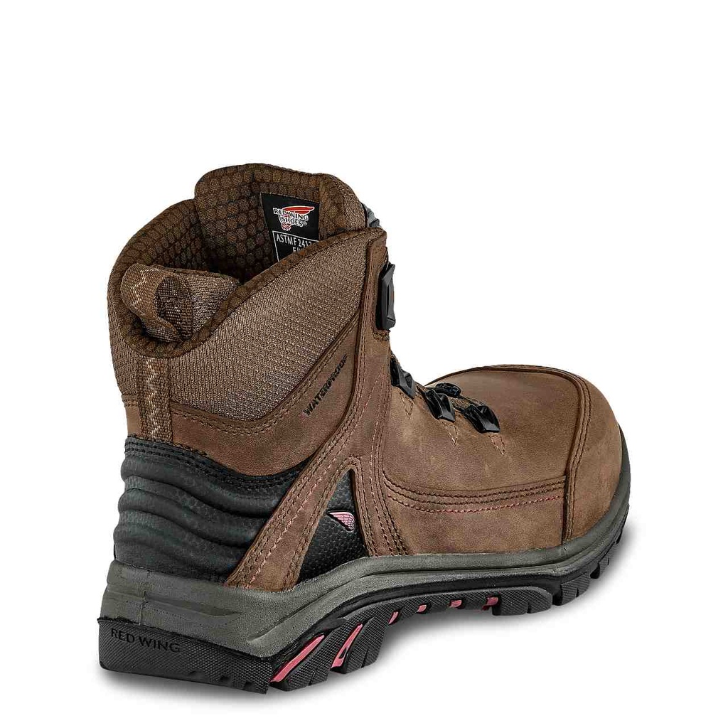 RW2344 Women's 6" Boot Brown Tradeswoman