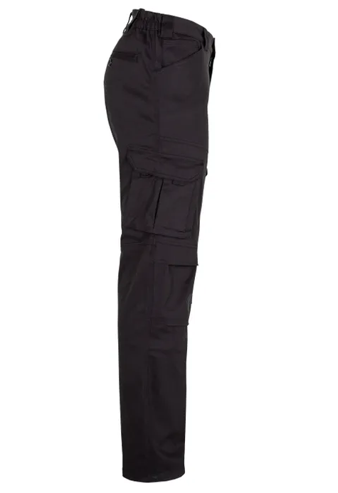 103012S Cotton Stretch Trouser (Black)