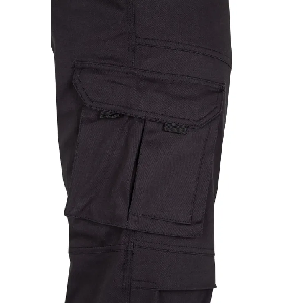 103012S Cotton Stretch Trouser (Black)