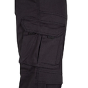 103012S Cotton Stretch Trouser (Black)