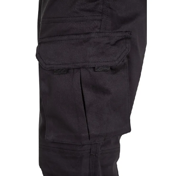 103012S Cotton Stretch Trouser (Black)