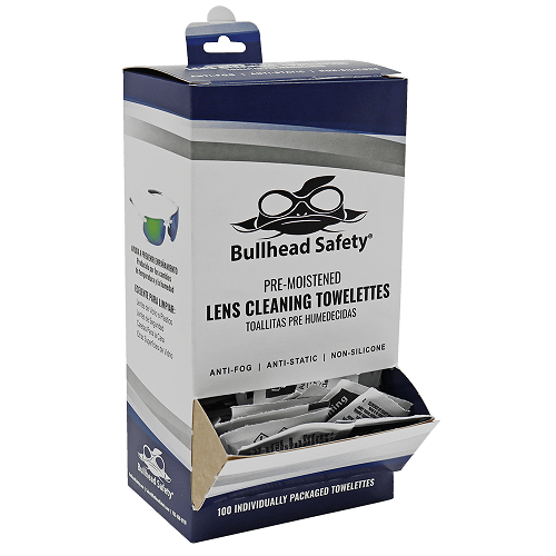 Pre-Moistened Lens Cleaning Towelettes Dispenser