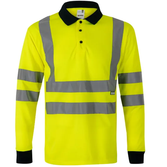 305503 HV LS Two-Tone Polo