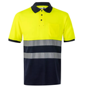 305523 RS SS Two-Tone Cotton Polo