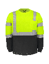 FrogWear® HV Self-Wicking High-Visibility Long-Sleeved Shirt with Reflective 