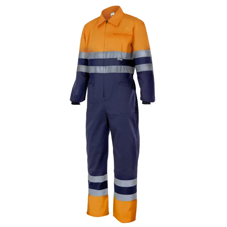 [151.01/19.04] 151 High Visibility Two-Tone Overall (MD, Marine/HV Orange)