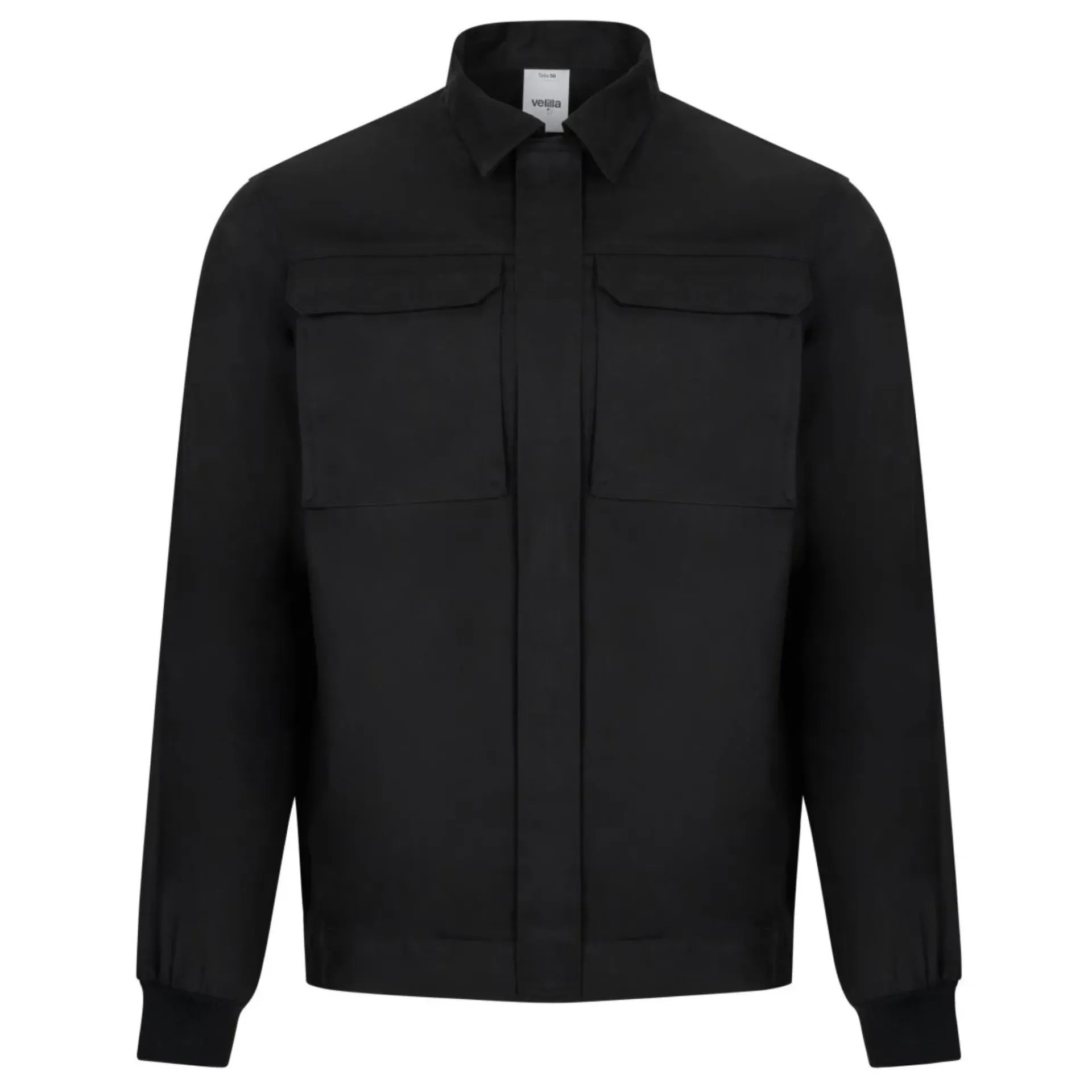 [106003.00.48] 106003 100% COTTON JACKET  (48, Black)