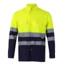 144 High Vis Long Sleeve Two-Tone Shirt