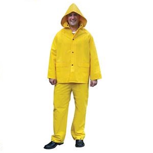 MCR2003 - RAINSUIT YELLOW PVC/POLY