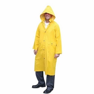 MCR200C - RAINCOAT PVC/POLY 35MM YELLOW
