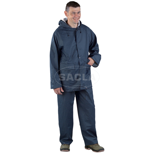 SACLA5092 RAINWEAR IN PVC NAVY