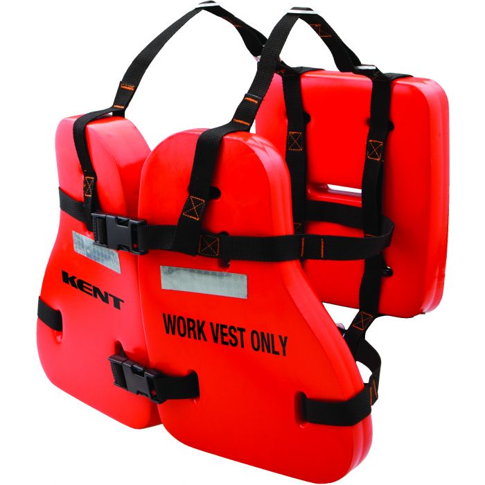 TYPE V Vinyl Dip Work Life Vest Orange Universal
