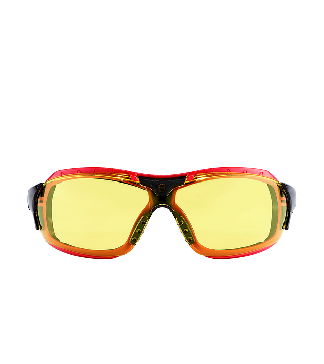 RW Amber Safety Glasses (Heavy Duty)
