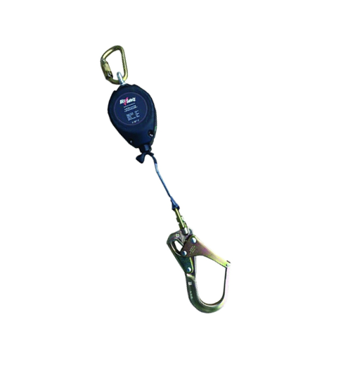 11' SELF-RETRACTING LIFELINE (SRL) WITH WEBBED LIFELINE & REBAR HOOK