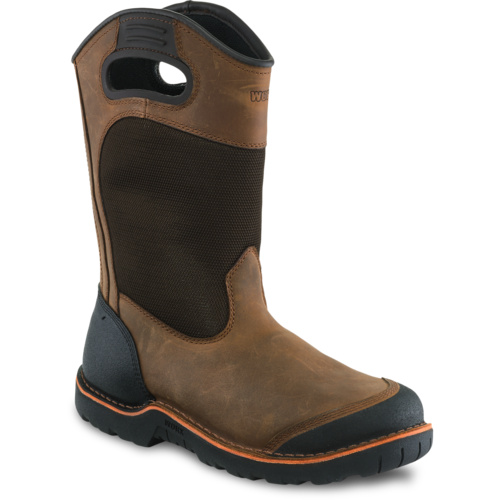 WX#5715 Men's 11" Pull-On Boot Brown