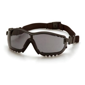 [PYRGB1820ST] V2G Anti-Fog Safety Goggles Smoke