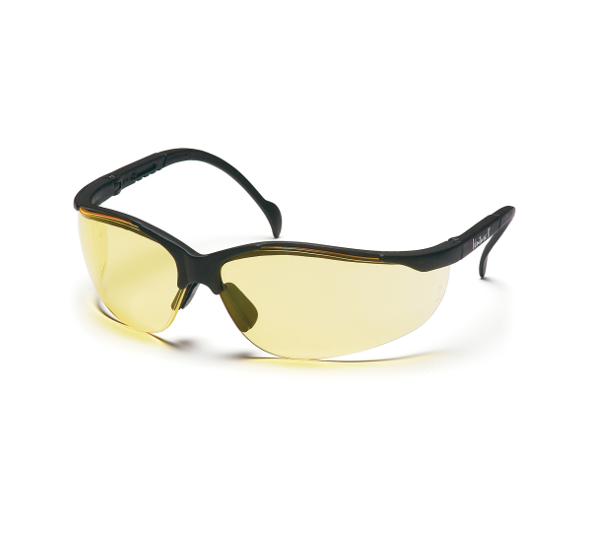 [PYRSB1830S-] V2G Anti Fog Safety Glasses Amber