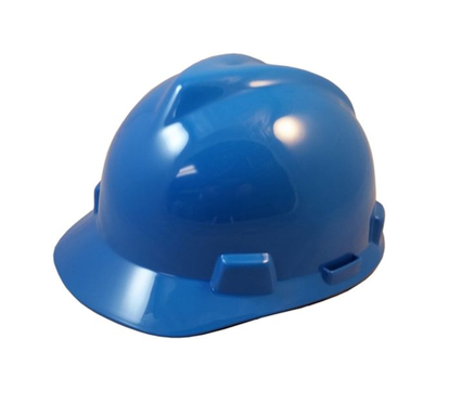 [MSA463943] V-Gard Staz-On Hard Hat Blue