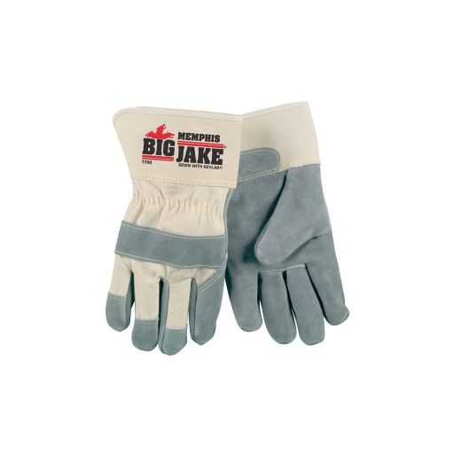 [MEM1700] MEM1700LG	Big Jake Split Leather Glove Size Large