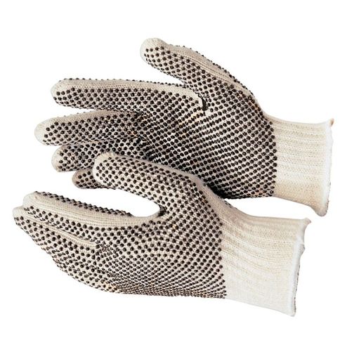 [RTZ3851] RTZ3851L Premium String Knit PVC Dot Gloves LG