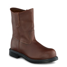 RW#8241 - 9" Brown Pull Up Boot