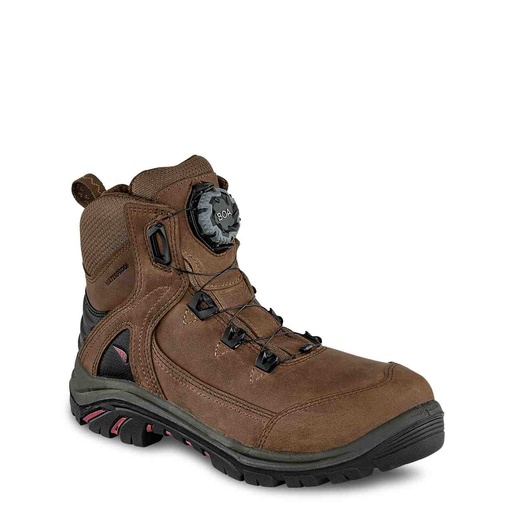 RW2344 Women's 6" Boot Brown Tradeswoman