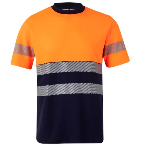 305509 RS SS Two-Tone Cotton T-Shirt 