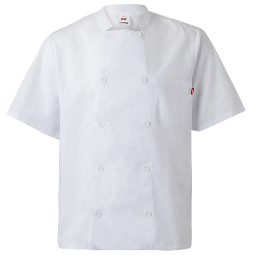 405201 Short Sleeve Poplin Chef Jacket