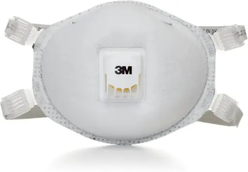 [MMM8214] N95 Respirator with Faceseal and Nuisance Level Organic Vapor (OV) Relief